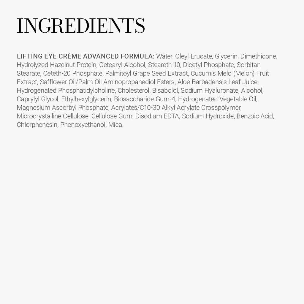 Meaningful Beauty Lifting Eye Crème Advanced Formula Under Care