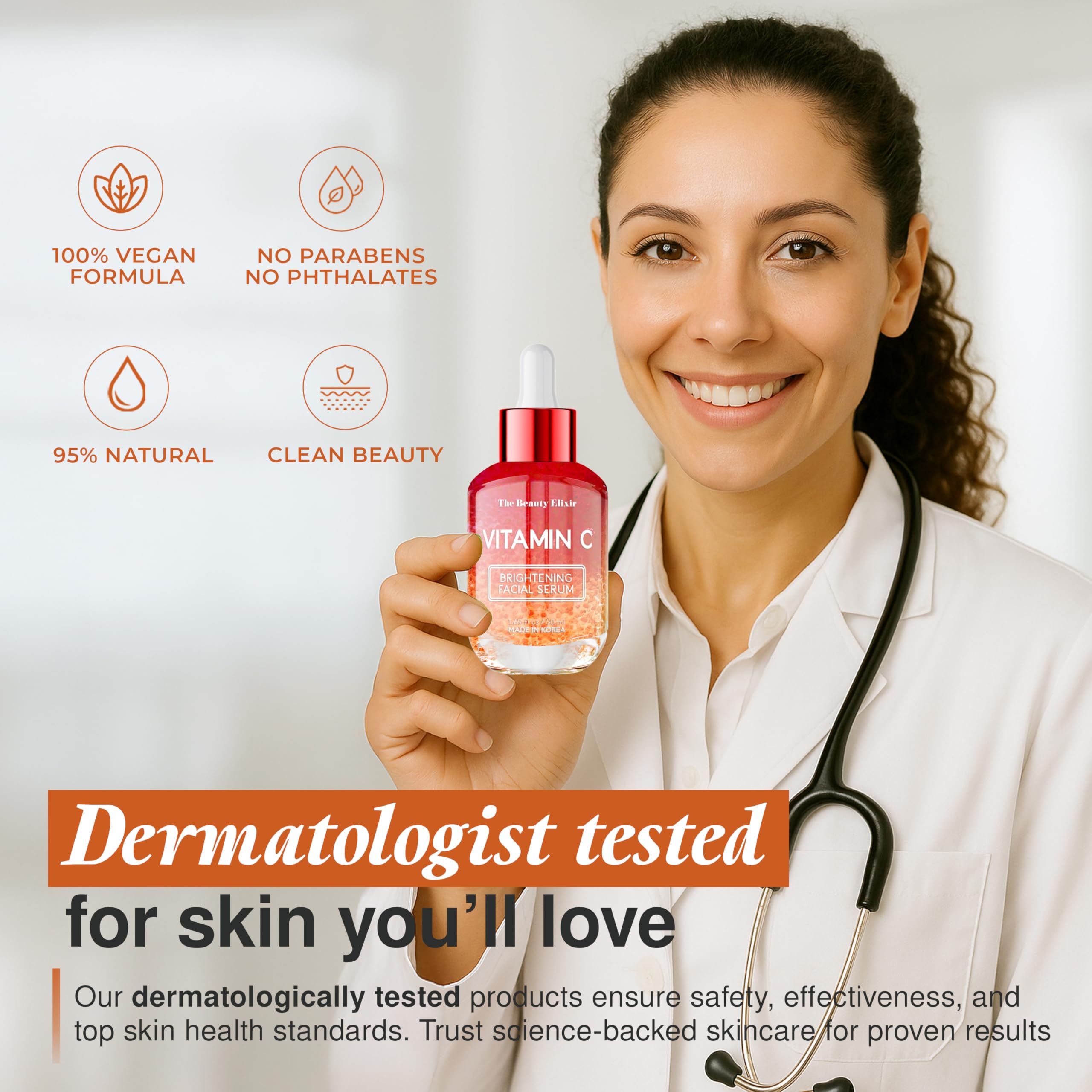 Hyaluronic Acid Serum For Face - Ultra Hydrating, Restores, Smooths & Reduces Wrinkles - Dermatologist Tested, Natural Ingredients, Clean Beauty - Korean Skin Care - 1.69 Fl. Oz