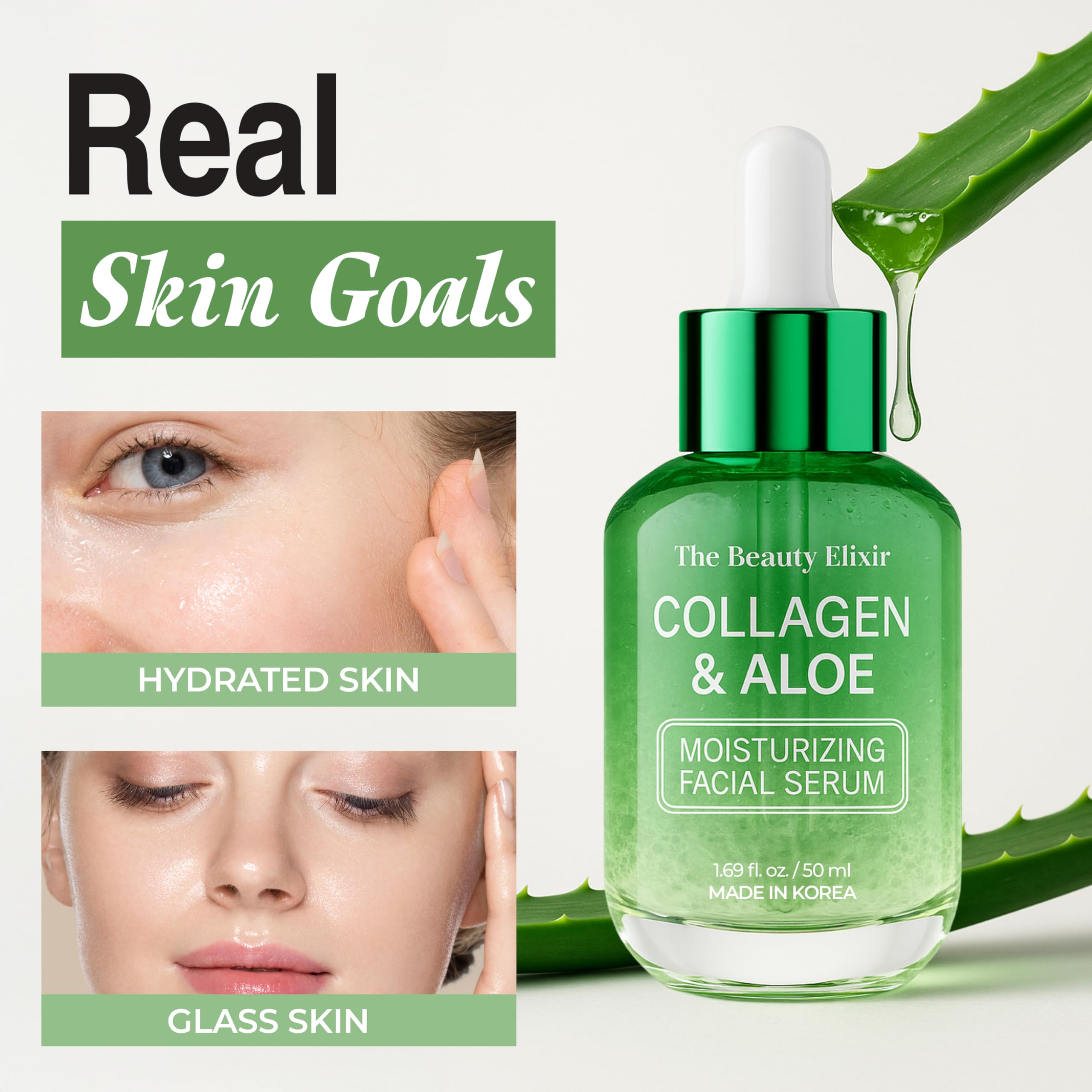 Hyaluronic Acid Serum For Face - Ultra Hydrating, Restores, Smooths & Reduces Wrinkles - Dermatologist Tested, Natural Ingredients, Clean Beauty - Korean Skin Care - 1.69 Fl. Oz