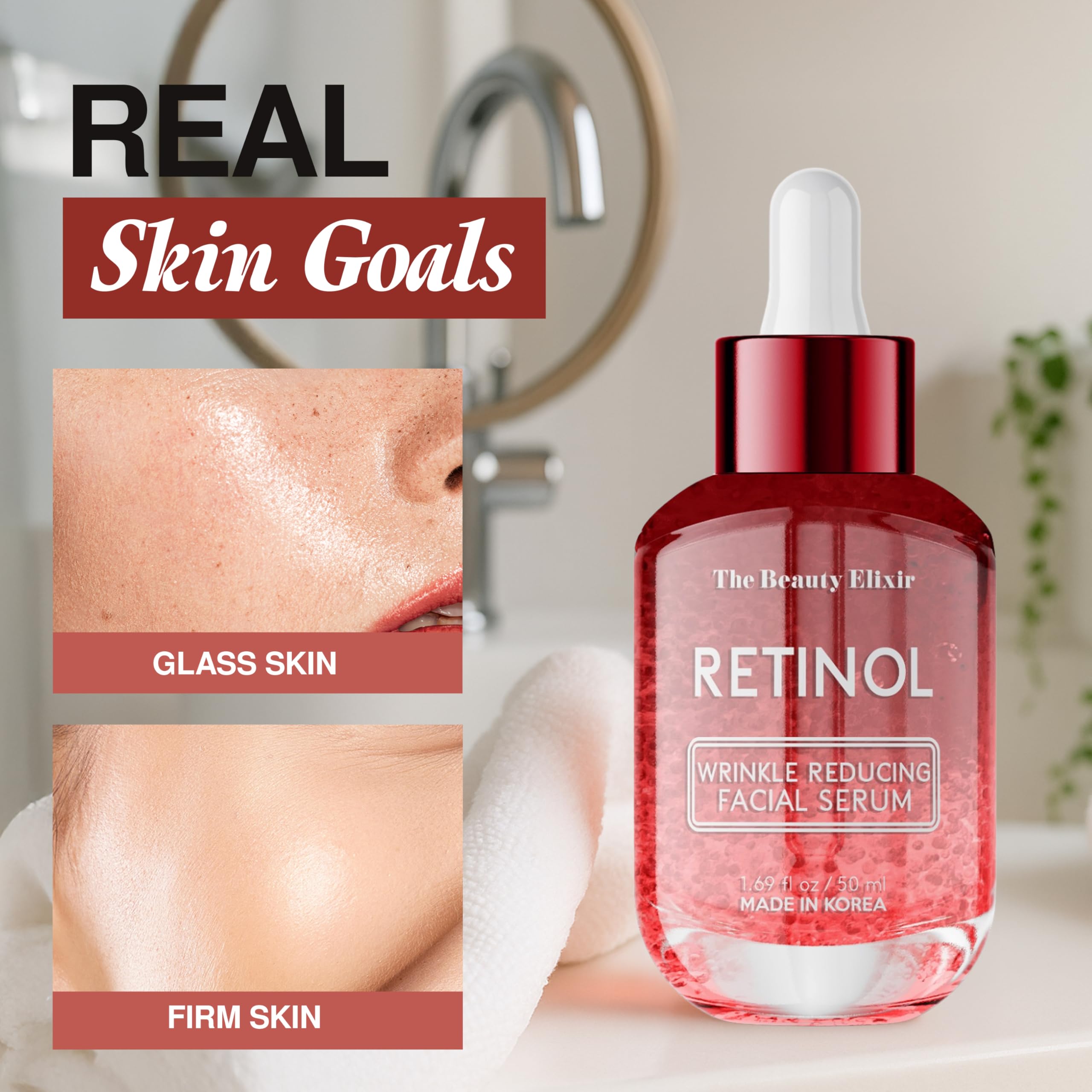 Hyaluronic Acid Serum For Face - Ultra Hydrating, Restores, Smooths & Reduces Wrinkles - Dermatologist Tested, Natural Ingredients, Clean Beauty - Korean Skin Care - 1.69 Fl. Oz