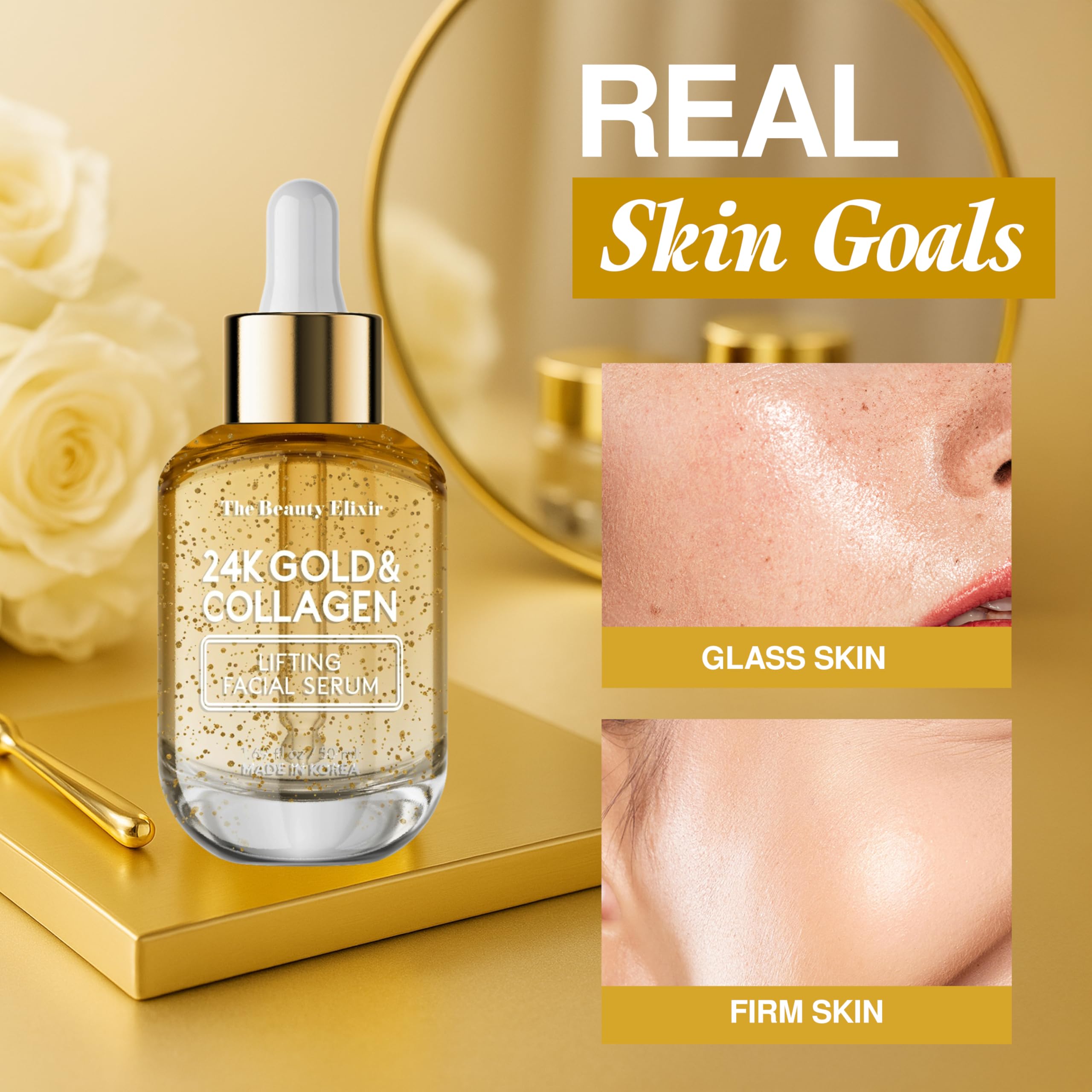 Hyaluronic Acid Serum For Face - Ultra Hydrating, Restores, Smooths & Reduces Wrinkles - Dermatologist Tested, Natural Ingredients, Clean Beauty - Korean Skin Care - 1.69 Fl. Oz